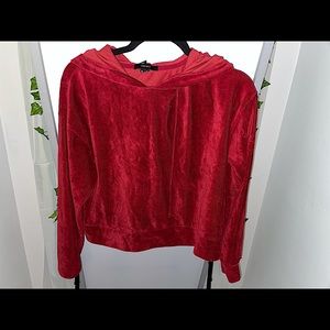 Forever 21 Red Hoodie